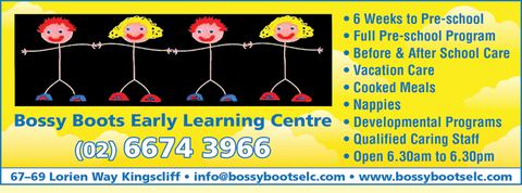 Bossy Boots Early Learning Centre - Child Care Darwin 1