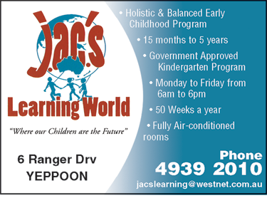 JAC?s Learning World - Child Care Darwin 1