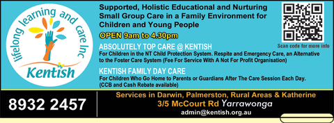 Kentish Lifelong Learning & Care Inc - Child Care Darwin 2