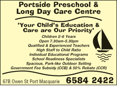 Portside Preschool & Long Day Care Centre - Child Care Darwin 1