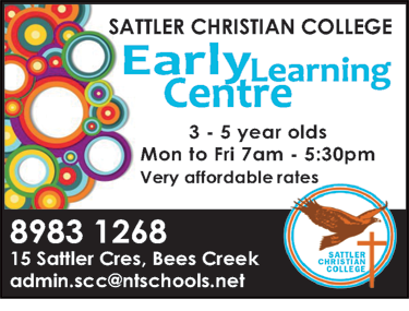 Sattler Christian College - Child Care Darwin 1