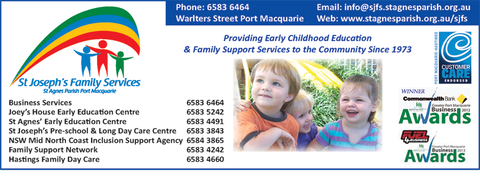 St Joseph?s Family Services - Child Care Darwin 2