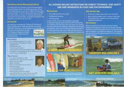 Surf Lessons With Port Macquarie Surf School - Child Care Darwin 4
