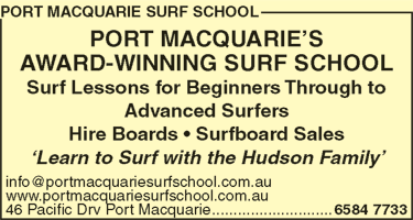 Surf Lessons With Port Macquarie Surf School - Child Care Darwin 6