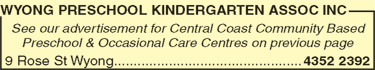 Wyong Preschool Kindergarten Assoc Inc - Child Care Darwin 2